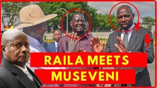  Breaking News: Gachagua PANICS as Raila Odinga and Murkomen SEES OFF Museveni in Kenya! Watch NOW