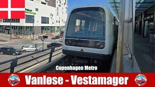 Train Cab View / Copenhagen Metro | Vanløse - Vestamager