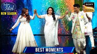 Hema Malini ने 'Dilbar Mere' पर किया Shreya के साथ Dance | Indian Idol S15 | Best Moments