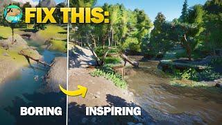 HOW to improve BORING Areas with simple Tricks: Riverarea & Area Connection