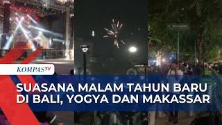 Wisatawan Banjiri Yogyakarta, Bali, dan Makassar di Malam Pergantian Tahun Baru 2024