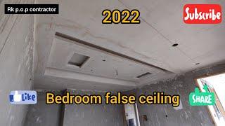 Roof false ceiling Design  for Bedroom / Rk p.o.p contractor #rkpopcontractor