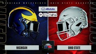 THE GAME | Michigan vs Ohio State Week 14 | College Football 25 | Full Gameplay