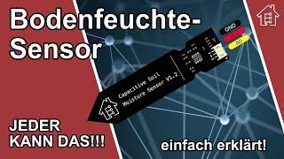 Kapazitiver Bodenfeuchtesensor, einfach erklärt! | #EdisTechlab