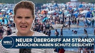 WARNEMÜNDE: Neuer Übergriff am Strand! Junge Männer bedrängen Mädchen - Rentner greift ein!