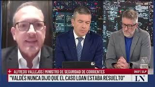 Caso Loan: habla el Ministro de Seguridad de Corrientes