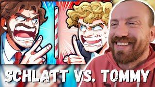 SCHLATTs BEST VIDEO! Did Schlatt Win? HOW MANY HOLES DOES A STRAW HAVE? (REACTION) w/ TommyInnit