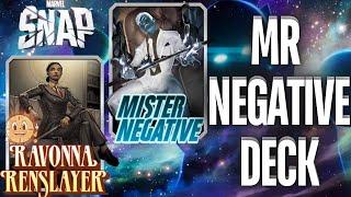 Best Mr Negative Deck for Infinite in Marvel Snap