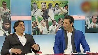 Thora Tilla Chad Gaya,  Shoaib & Wasim saying about Saqlain - 2nd ODI  Pak vs Aus 2017 Video