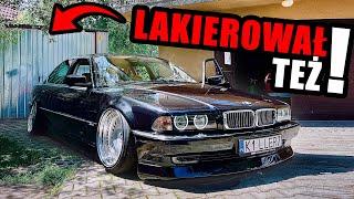 w BLASZANYM GARAŻU zbudował NAJBARDZIEJ LUKSUSOWE E38! | VIP STYLE BMW 740i