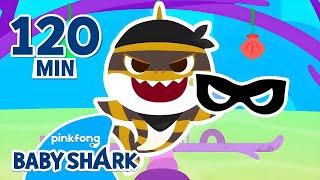 BEST Thief Shark Family Hide and Seek Episodes | +Compilation | Story for Kids | Baby Shark Official