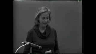 Barbara Guest, 1974 at SF State, reading two poems —The Poetry Center