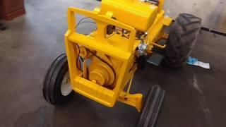 Cub Cadet 100 fires up after paint job.