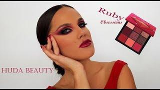 HUDA BEAUTY PRECIOUS STONES TOPAZ OBSESSIONS PALETTE TUTORIAL | Ivana Beauty Artist