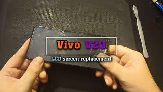 Vivo V20 - V2022,V2023 | LCD (screen) replacement.