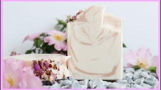 Delicate Rose SOAP Making  (Cold Process)