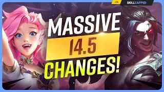 NEW PATCH 14.5 CHANGES: MASSIVE Update! - League of Legends