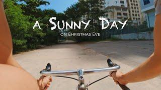 A Sunny Day on Christmas Eve  |Fixed Gear POV