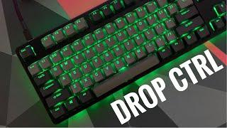 DROP CTRL High Profile with MX Browns | PE +Tape + Poly-fil Mod | Typing Sounds