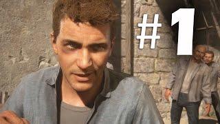 Uncharted 4 A Thief's End Part 1 - Prologue Chapter 1 - Gameplay Walkthrough PS4
