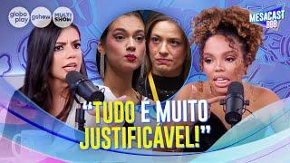 FERNANDA E PITEL COMENTAM COMPORTAMENTOS DE BEATRIZ E ALANE DENTRO DA CASA  | MESACAST BBB