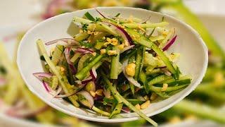 How to make THAI CUCUMBER SALAD at home | Less than 5 minutes | Healthy Recipes