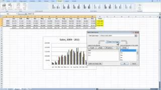 Comparing Monthly and Yearly Sales in Excel - Easy