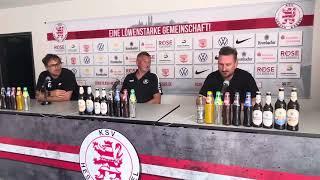 löwen.tv - Pressekonferenz - KSV Hessen Kassel - SC Freiburg II