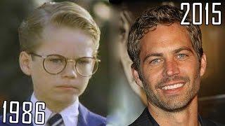 Paul Walker (1986-2015) all movies list from 1986! How much has changed? Before and Now!