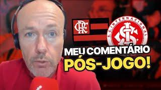 O SONHO ACABOU! | O COMENTÁRIO DE FABIANO BALDASSO APÓS FLAMENGO 3 X 2 INTERNACIONAL