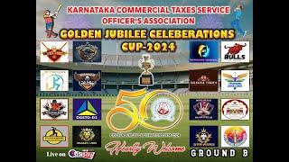 KCTSOA GOLDEN JUBILEE CRICKET TOURNAMENT 2024 II DAY  - 1 II GROUND B