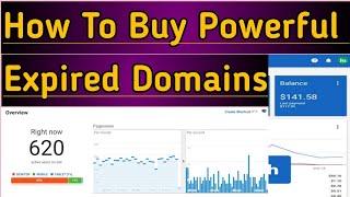 How To Buy Powerful Expired Domains || How To Research Powerful Expired Domains