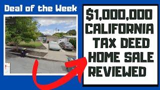 California Tax Deed Auction Review: Million Dollar Home starts at 22K!