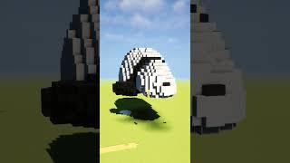 Building a panda! Hope you like it  #shorts #minecraft #minecraftbuilding