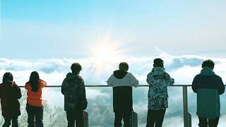 Sora terrace in Ryuuou ski park , Japan