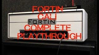 FORTIN AMPLIFICATION CALI HEAD COMPLETE PLAY THROUGH