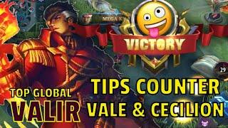 Valir Top 1 Global Counter Vale & Cecilion! Valir Best Build 2021 | Build Top 1 Global Valir - MLBB