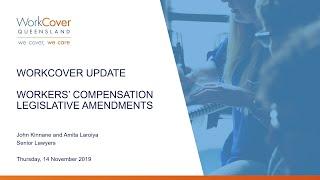 Webinar | Workers' Compensation Legislative Amendments