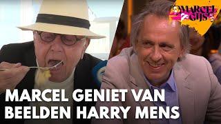 Marcel geniet van beelden Harry Mens: 'Hier gaat echt niks overheen!' | MARCEL & GIJS