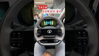 Tata Curvv Ev Interiors  #shorts