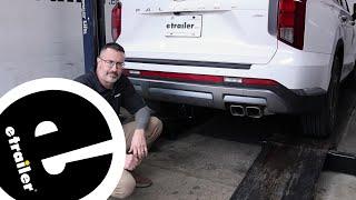 etrailer | Set up: Curt Trailer Hitch Receiver on a 2023 Hyundai Palisade