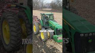 John Deere 8430 Plowing #tractorvideo #farmequipmentinaction