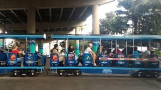 Houston downtown aquarium rail