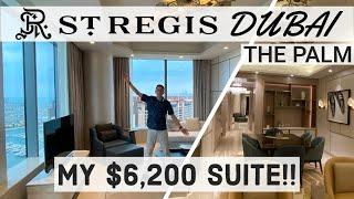 St. Regis The Palm | INSANE Dubai Luxury Hotel【FULL 4K Suite Tour & Review】