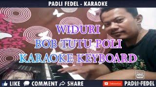 WIDURI [ BOB TUTUPOLI ]  karaoke keyboard | tembang kenangan | full string pengiring