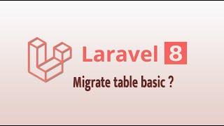 Laravel migrate table and connect databases basic