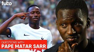 RAPID FIRE QUESTIONS with Tottenham Hotspur’s PAPE MATAR SARR | Premier League