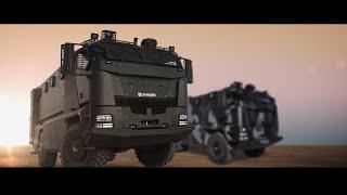 Hi-Tech Futuristic Armored Carrier Multiple Missions