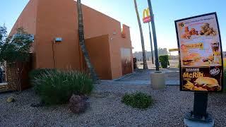 $8.11 The McRib is Back! McDonald's Drive Thru, Gila Bend, Arizona, 7 December 2024, GFH13171 #mcrib