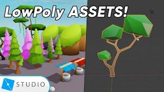 How to Make Lowpoly Trees | Blender 2.8